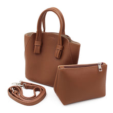 Load image into Gallery viewer, Premium Small Soft Vegan Leather Tote Top Handle Handbag Shoulder Bag Crossbody