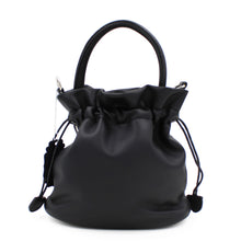 Load image into Gallery viewer, Premium Soft Vegan Leather Top Handle Bucket Bag Handbag Shoulder Crossbody