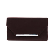 Load image into Gallery viewer, Elegant Solid Color Velvet Clutch Evening Bag Handbag