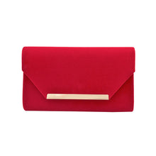 Load image into Gallery viewer, Elegant Solid Color Velvet Clutch Evening Bag Handbag