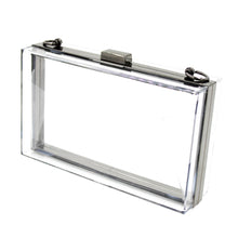 Load image into Gallery viewer, Premium Transparent Clear Acrylic Hard Box Clutch Bag Handbag
