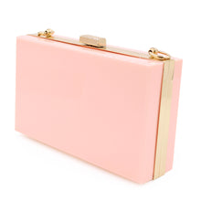 Load image into Gallery viewer, Premium Transparent Clear Acrylic Hard Box Clutch Bag Handbag