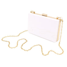 Load image into Gallery viewer, Premium Transparent Clear Acrylic Hard Box Clutch Bag Handbag