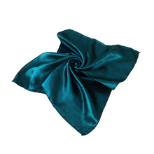 Load image into Gallery viewer, Elegant Small Silk Feel Solid Color Satin Square Scarf 19.5" - Different Colors
