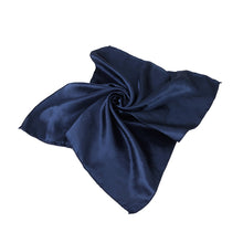 Load image into Gallery viewer, Elegant Small Silk Feel Solid Color Satin Square Scarf 19.5" - Different Colors