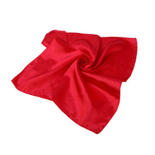 Load image into Gallery viewer, Elegant Small Silk Feel Solid Color Satin Square Scarf 19.5" - Different Colors