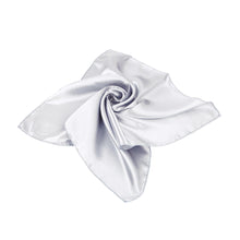 Load image into Gallery viewer, Elegant Small Silk Feel Solid Color Satin Square Scarf 19.5" - Different Colors