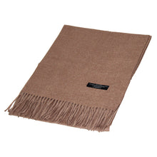 Load image into Gallery viewer, Premium Classic Unisex Solid Plain Cashmere Feel Fringed Scarf Wrap
