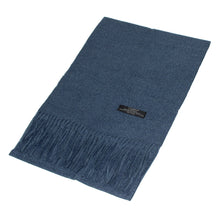 Load image into Gallery viewer, Premium Classic Unisex Solid Plain Cashmere Feel Fringed Scarf Wrap