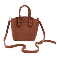 Load image into Gallery viewer, Premium Small Soft Vegan Leather Tote Top Handle Handbag Shoulder Bag Crossbody