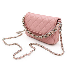 Load image into Gallery viewer, Premium Small Soft Vegan Leather Quilted Shoulder Bag Crossbody Handbag