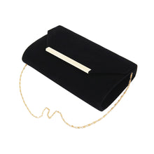 Load image into Gallery viewer, Elegant Solid Color Velvet Clutch Evening Bag Handbag