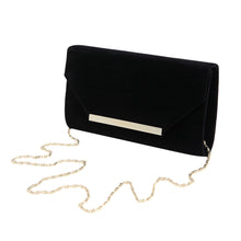 Load image into Gallery viewer, Elegant Solid Color Velvet Clutch Evening Bag Handbag