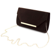 Load image into Gallery viewer, Elegant Solid Color Velvet Clutch Evening Bag Handbag