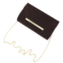 Load image into Gallery viewer, Elegant Solid Color Velvet Clutch Evening Bag Handbag