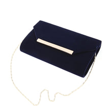 Load image into Gallery viewer, Elegant Solid Color Velvet Clutch Evening Bag Handbag
