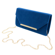 Load image into Gallery viewer, Elegant Solid Color Velvet Clutch Evening Bag Handbag