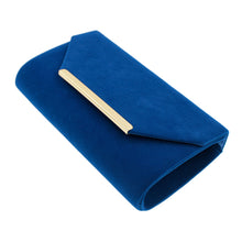 Load image into Gallery viewer, Elegant Solid Color Velvet Clutch Evening Bag Handbag
