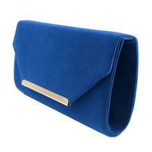 Load image into Gallery viewer, Elegant Solid Color Velvet Clutch Evening Bag Handbag
