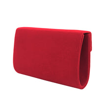 Load image into Gallery viewer, Elegant Solid Color Velvet Clutch Evening Bag Handbag