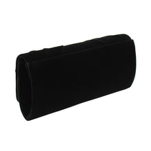 Load image into Gallery viewer, Elegant Rhinestone Bow Front Velvet Clutch Evening Bag Handbag -Diff Colors