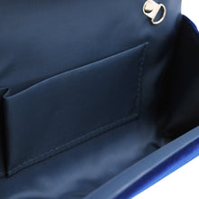 Load image into Gallery viewer, Elegant Rhinestone Bow Front Velvet Clutch Evening Bag Handbag -Diff Colors