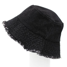 Load image into Gallery viewer, Premium Denim Jeans Fabric Solid Color Cotton Bucket Hat - Different Colors