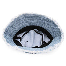 Load image into Gallery viewer, Premium Denim Jeans Fabric Solid Color Cotton Bucket Hat - Different Colors