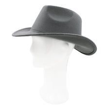 Load image into Gallery viewer, Men Women Classic Solid Color Felt Fedora Panama Cowgirl Cowboy Hat
