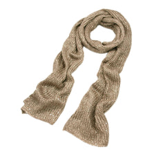 Load image into Gallery viewer, Solid Color Winter Knit Sequin Scarf - Different Colors