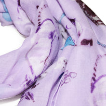 Load image into Gallery viewer, Premium Kitty Cat Print Cotton Blend Scarf Wrap - Different Colors