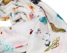 Load image into Gallery viewer, Premium Kitty Cat Print Cotton Blend Scarf Wrap - Different Colors