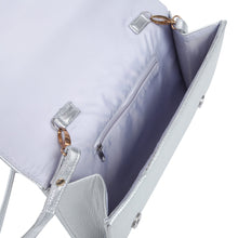 Load image into Gallery viewer, Premium Large PU Leather Studded Front Flap Clutch Bag Handbag