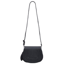 Load image into Gallery viewer, Premium Textured PU Leather Flap Saddle Crossbody Shoulder Bag