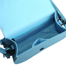 Load image into Gallery viewer, Premium Textured PU Leather Flap Saddle Crossbody Shoulder Bag