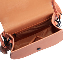 Load image into Gallery viewer, Premium Textured PU Leather Flap Saddle Crossbody Shoulder Bag