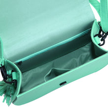 Load image into Gallery viewer, Premium Textured PU Leather Flap Saddle Crossbody Shoulder Bag