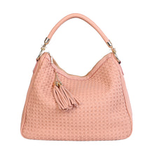 Load image into Gallery viewer, Premium PU Leather Double Tassel Interlace Braided Satchel Shoulder Bag Handbag