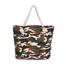 Load image into Gallery viewer, Premium Camouflage Canvas Tote Shoulder Bag Handbag