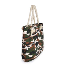 Load image into Gallery viewer, Premium Camouflage Canvas Tote Shoulder Bag Handbag