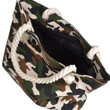 Load image into Gallery viewer, Premium Camouflage Canvas Tote Shoulder Bag Handbag