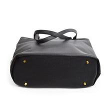 Load image into Gallery viewer, Premium Large Solid Color PU Faux Leather Tote Shoulder Bag Handbag