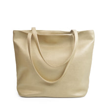 Load image into Gallery viewer, Premium Large Solid Color PU Faux Leather Tote Shoulder Bag Handbag