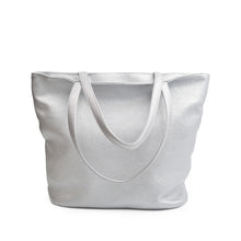 Load image into Gallery viewer, Premium Large Solid Color PU Faux Leather Tote Shoulder Bag Handbag