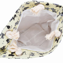 Load image into Gallery viewer, Premium Cute Kitty Cat Animal Print Cotton Canvas Tote Shoulder Bag Handbag
