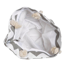 Load image into Gallery viewer, Premium Large Chevron Zig Zag Canvas Tote Shoulder Bag Handbag - Diff Colors