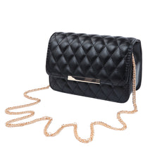 Load image into Gallery viewer, Classic Smooth Quilted Flap Clutch Handbag Crossbody Shoulder Bag - Diff Colors