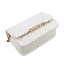Load image into Gallery viewer, Classic Smooth Quilted Flap Clutch Handbag Crossbody Shoulder Bag - Diff Colors