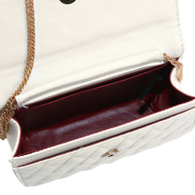 Load image into Gallery viewer, Classic Smooth Quilted Flap Clutch Handbag Crossbody Shoulder Bag - Diff Colors