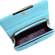 Load image into Gallery viewer, Classic Smooth Quilted Flap Clutch Handbag Crossbody Shoulder Bag - Diff Colors